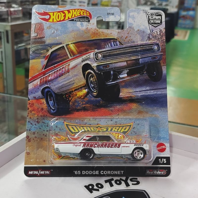 HOT WHEELS PREMIUM 65 DODGE CORONET DRAG Shopee Malaysia