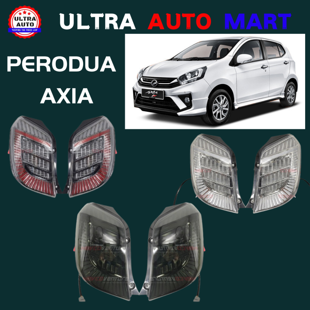 Dragon Scale New Vision Perodua Axia Se G Advance Style Spec Tail Lamp