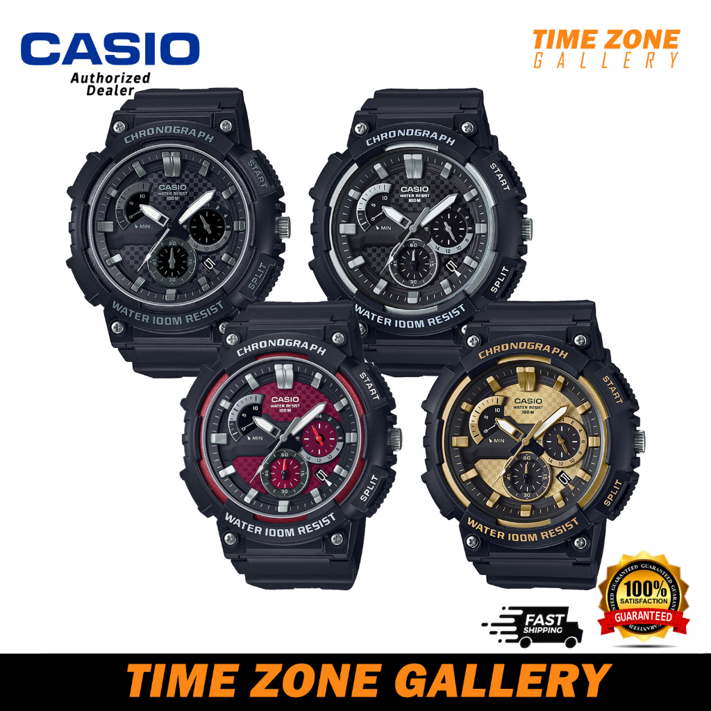 Casio Youth Analog Digital Resin Men Watch MCW 200H 1A MCW 200H 9A