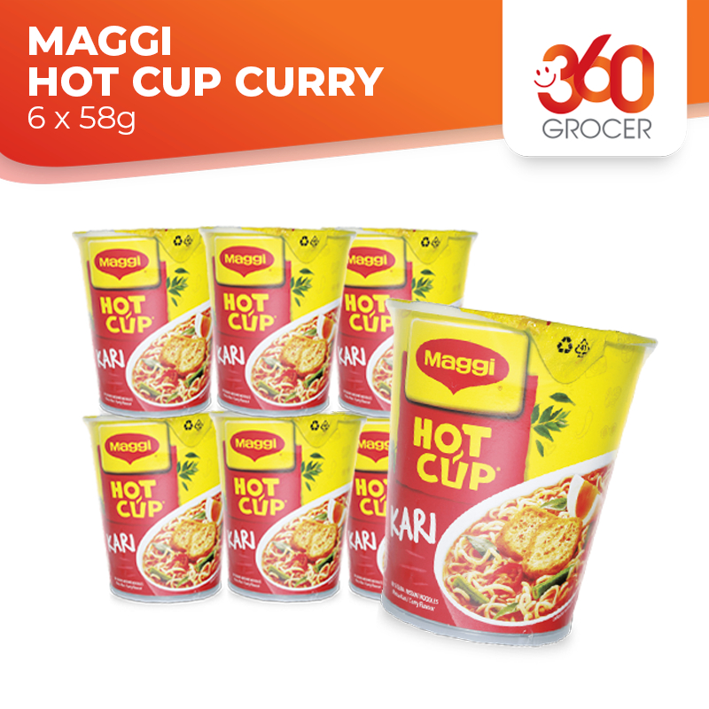 Maggi Hot Cup Curry X G Shopee Malaysia