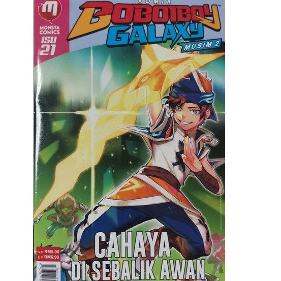 QR BOOK STATION Komik Boboiboy Komik Boboiboy Galaxy Musim 2 Isu