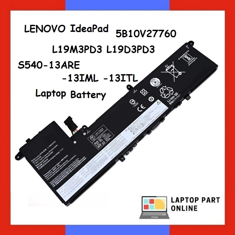 LENOVO 5B10V27760 L19M3PD3 L19D3PD3 IdeaPad S540 13ARE 13IML 13ITL