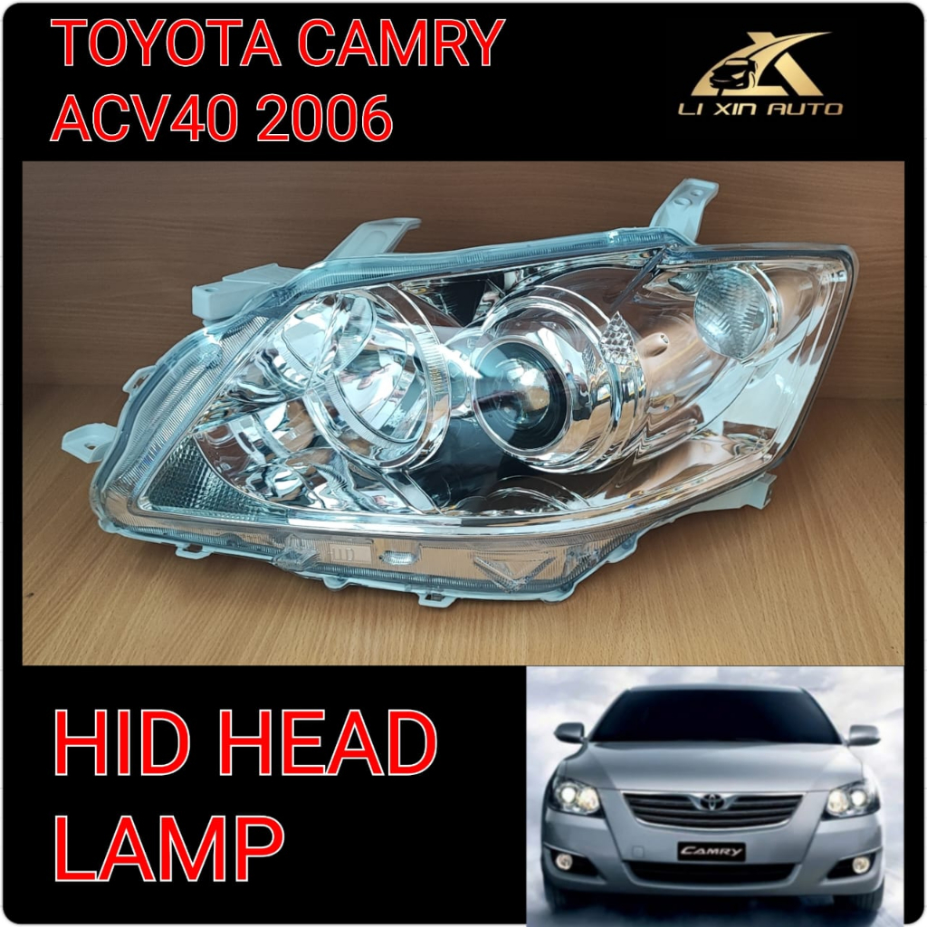 TOYOTA CAMRY ACV40 2006 2 4 HID ELECTRICAL HEAD LAMP HEAD LIGHT