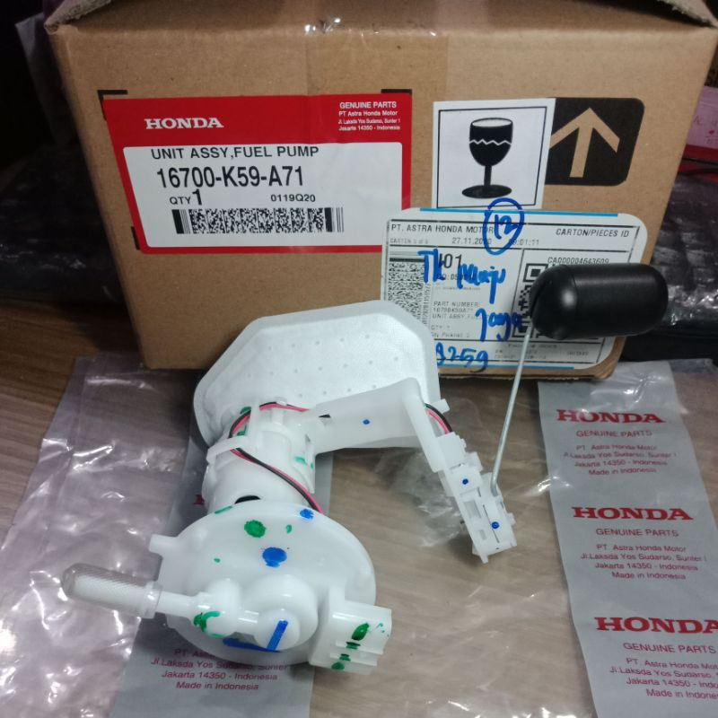 Honda Vario Fuel Pump Unit Original K A Shopee