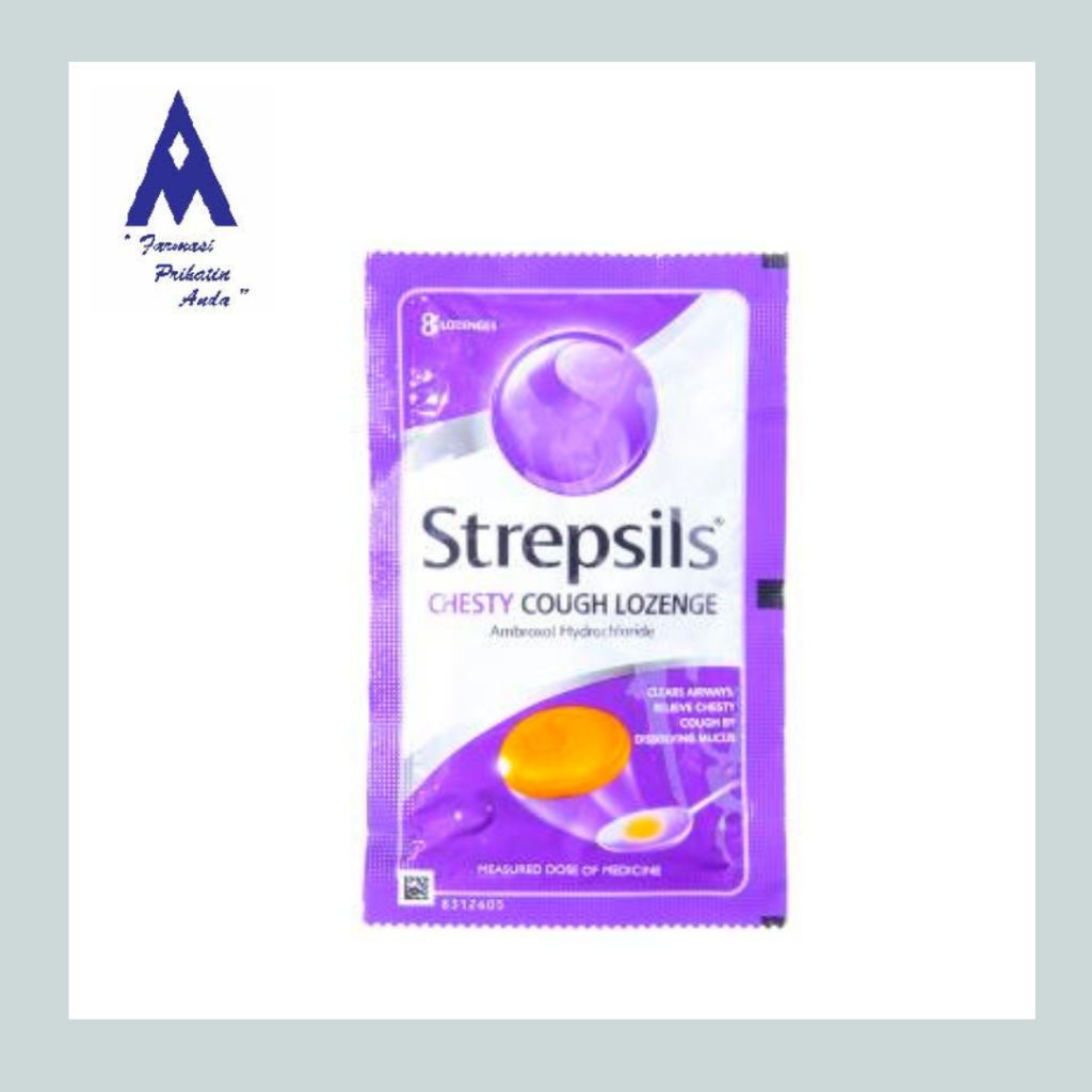 STREPSILS CHESTY COUGH LOZENGE 8S Shopee Malaysia