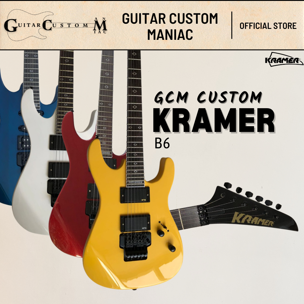 Preorder Gcm Custom Made Kramer Glide B Electric Guitar Shopee Malaysia