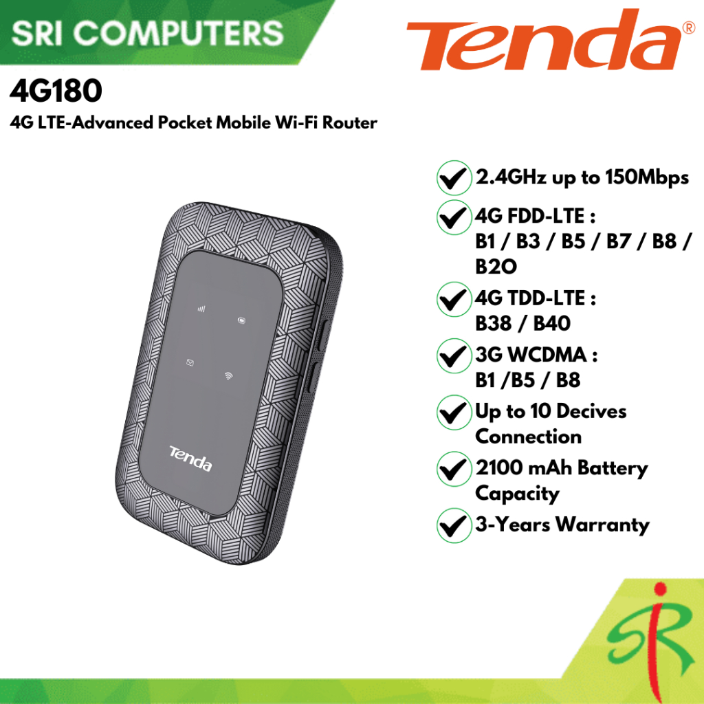 Years Warranty Tenda G G Lte Advanced Pocket Mobile Wi Fi