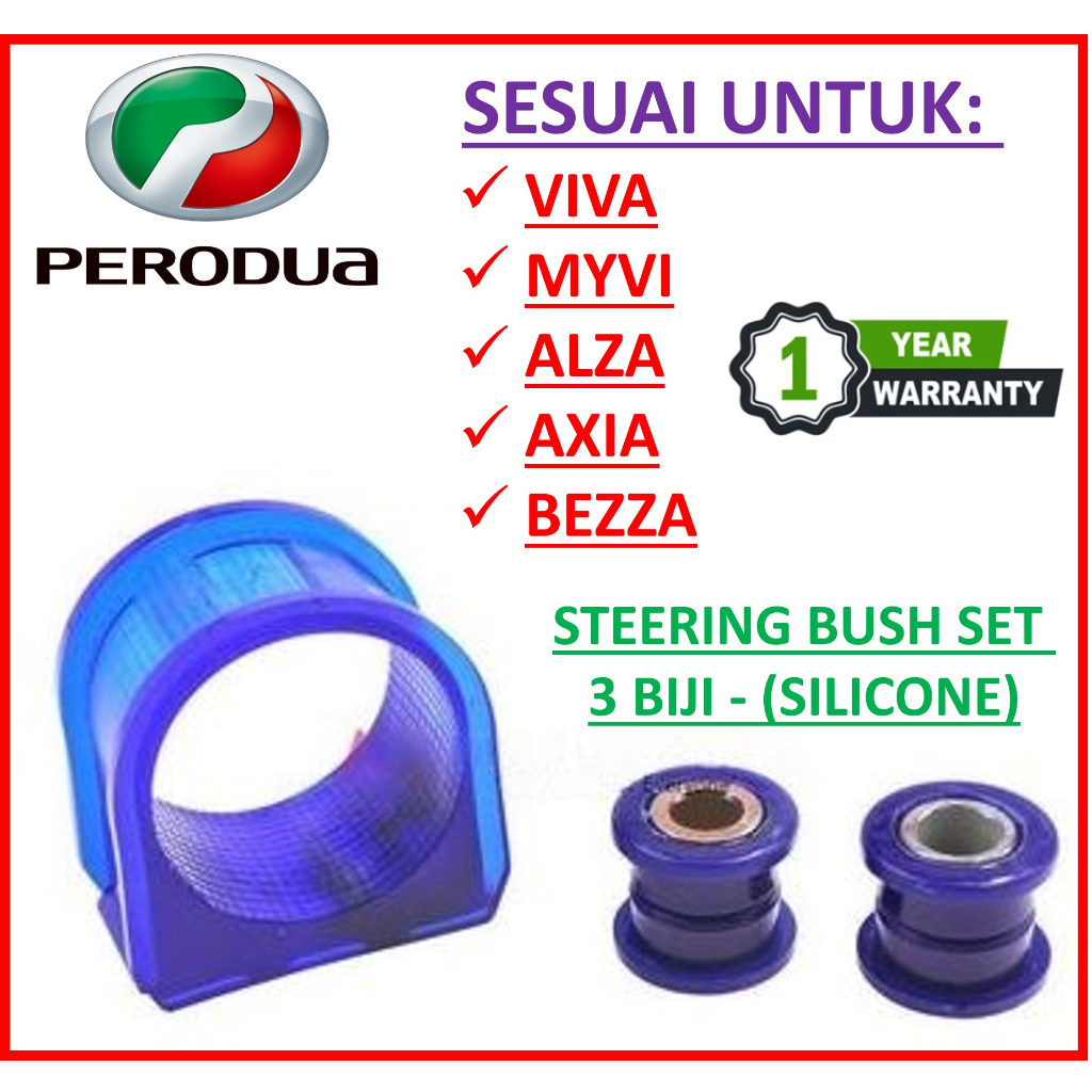 Year Warranty High Quality Silicone Perodua Viva Myvi Alza Axia