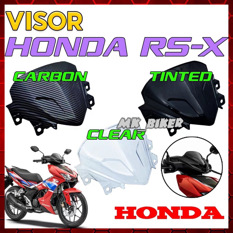 Visor Honda Rsx Winner X Cowling Windscreen Windshield Transparent