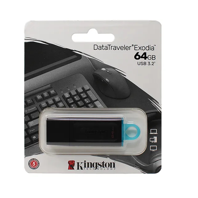 Kingston DataTraveler Exodia USB 3 2 Gen 1 Flash Drive 64GB DTX 64GB