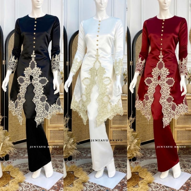 Sofina Kebaya Kurung Plus Size Ready Stock Baju Raya Tunang Nikah