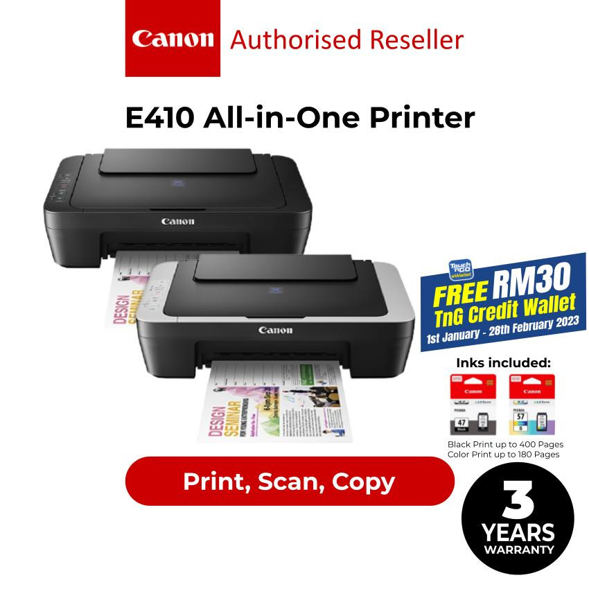 Canon Pixma E Compact All In One For Low Cost Printing Printer