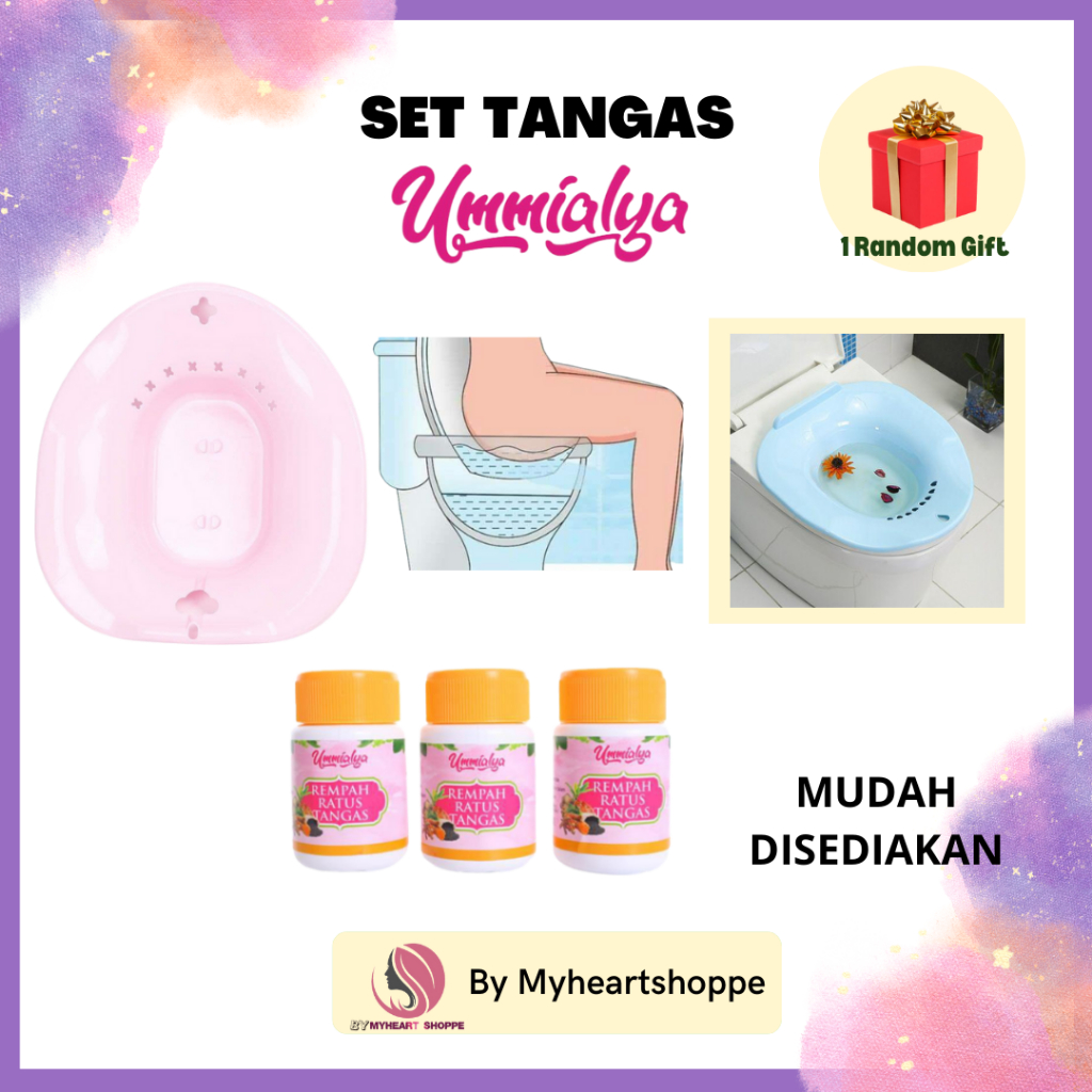 UMMIALYA Set Tangas Moden Ummialya Set Besen Tangas Dan Rempah Tangas