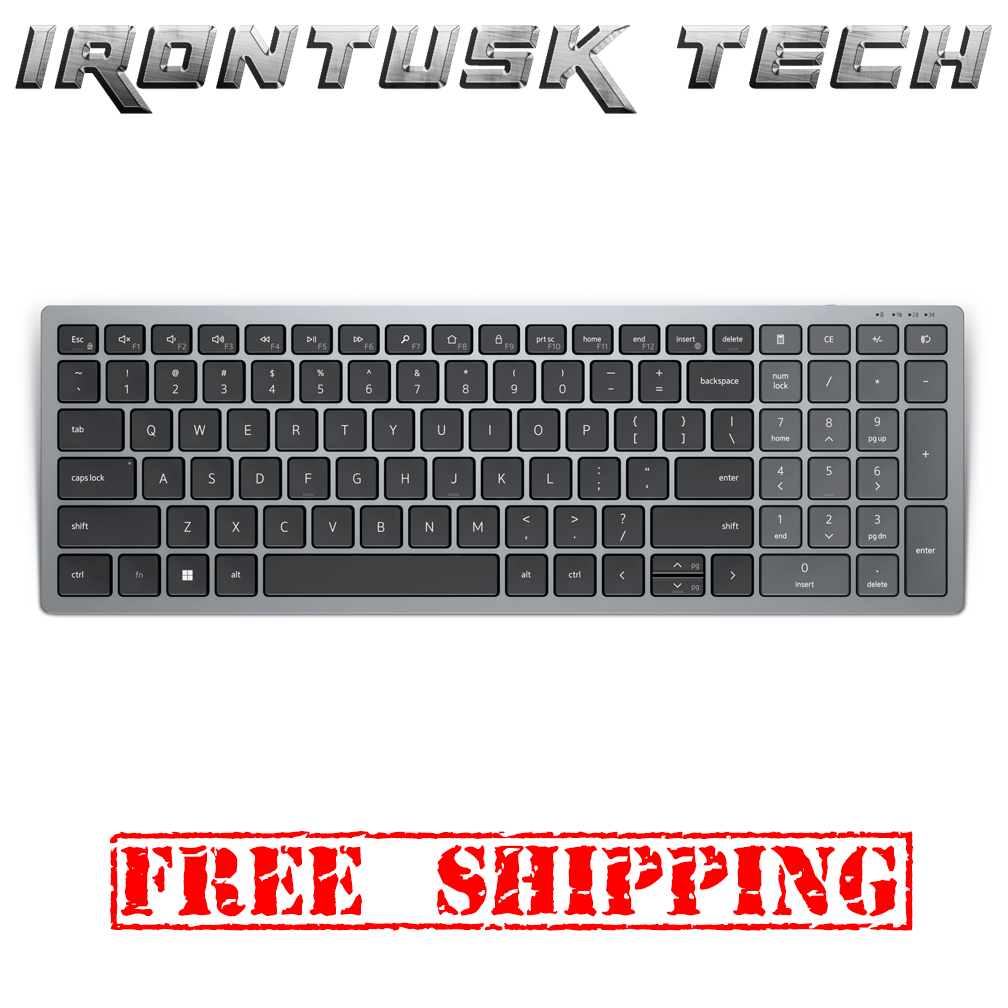 Dell Compact Multi Device Wireless Keyboard US English KB740 3