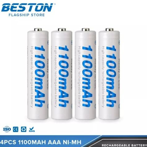 Original Beston Aaa Mah Pcs Battery Nimh High Capacity Bateri