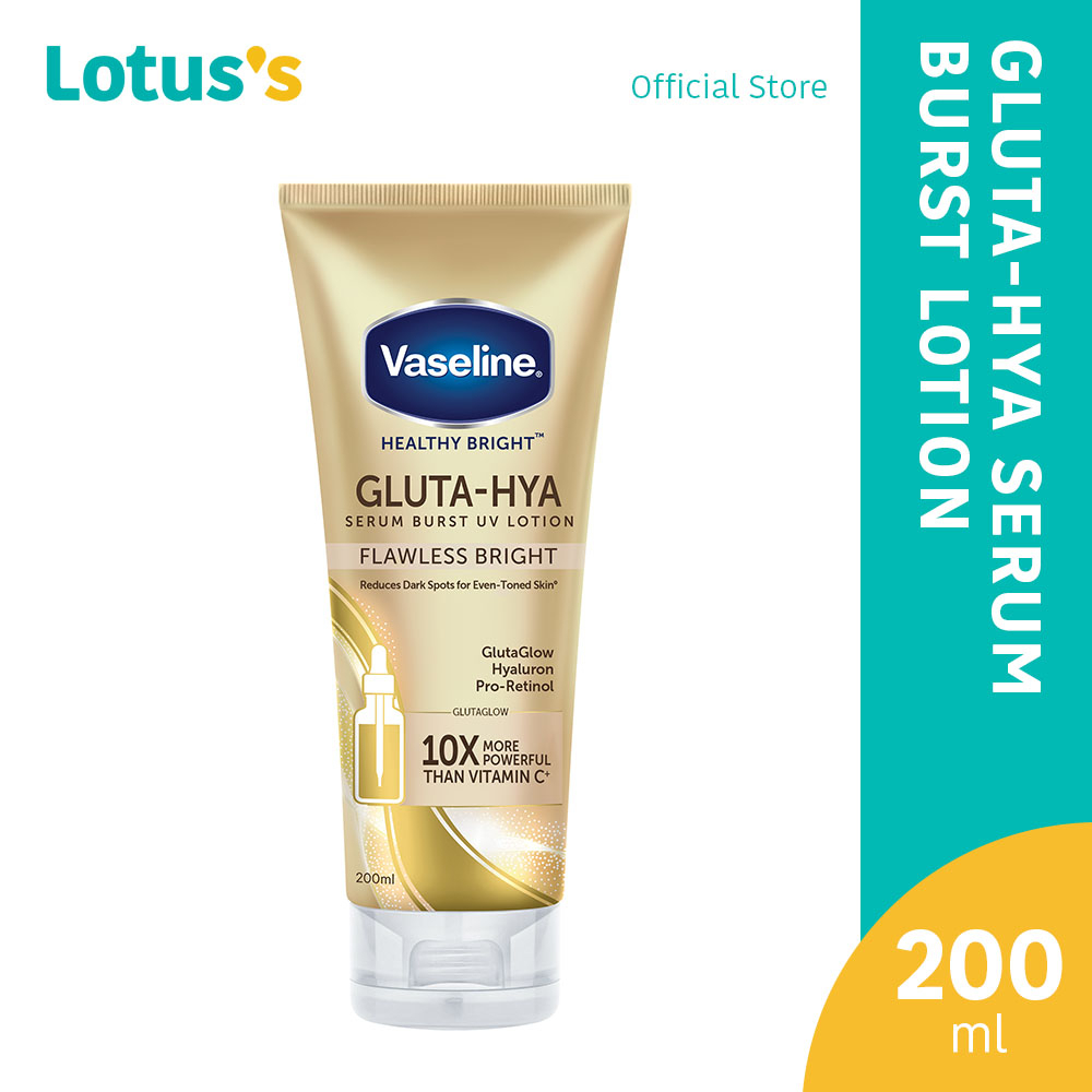 Vaseline Serum Gluta Hya Flawless Bright Ml Shopee Malaysia