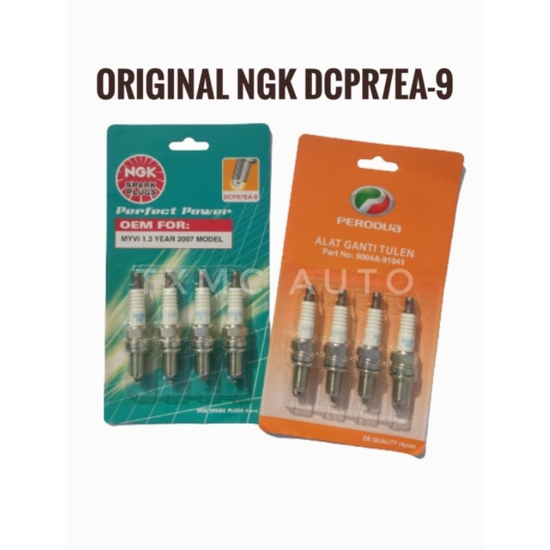 Original Perodua Plug NGK DCPR7EA 9 Myvi 07 Myvi Lagi Best Myvi Icon