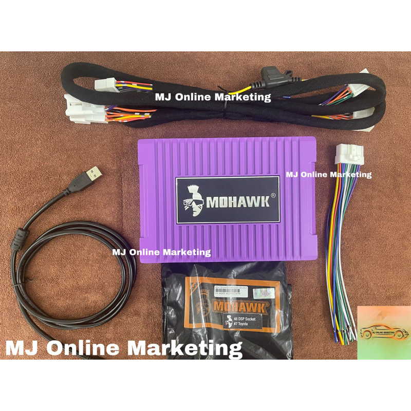 Mohawk Car Audio Mu Series Channel Amplifier Dsp Bluetooth Tuning