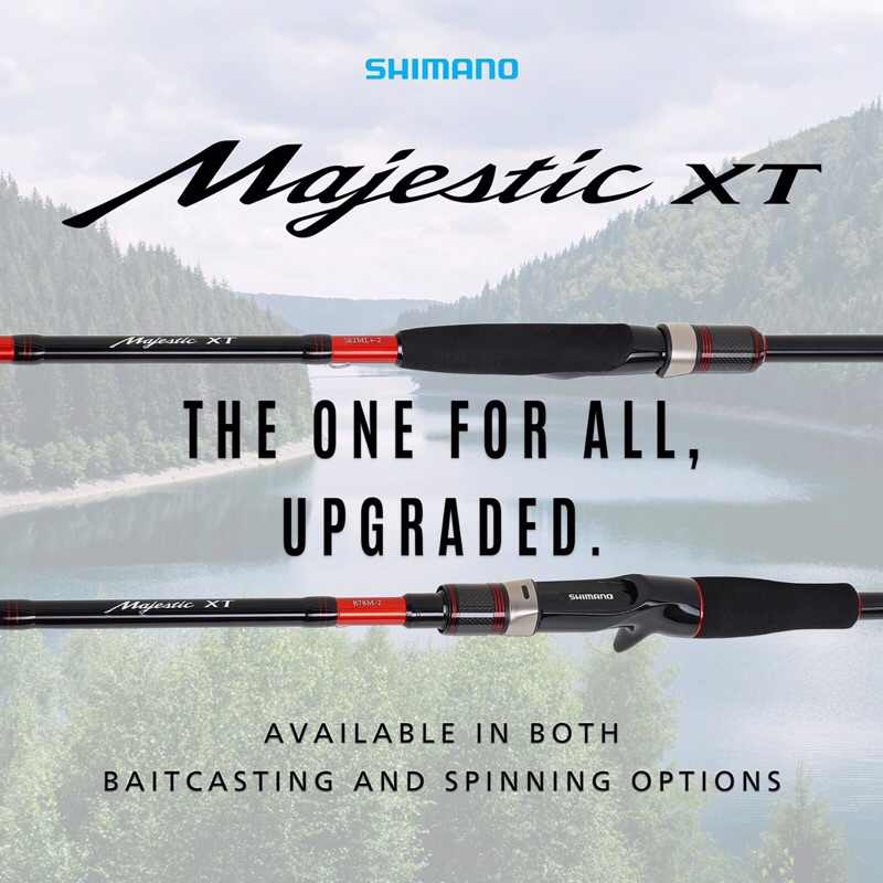 SHIMANO MAJESTIC XT SPINNING ROD Shopee Malaysia