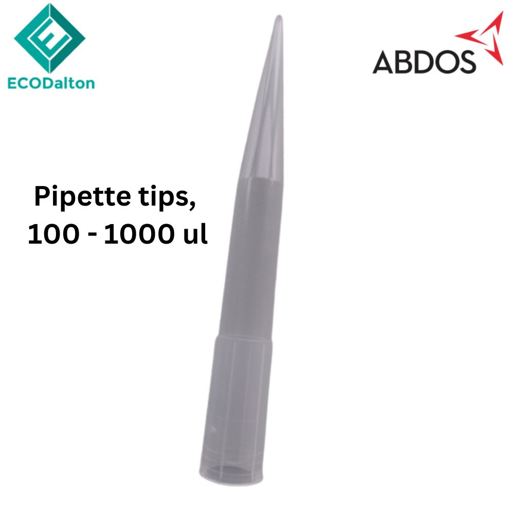 ABDOS Pipette Tips Bulk In Resealable Bags PP 100 1000 Ul 500 Pcs