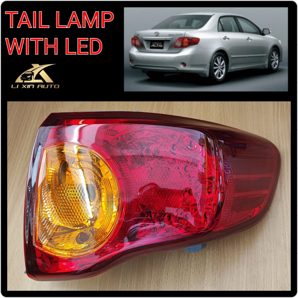 Toyota Altis Zze Tail Lamp With Led Light Tail Light Shopee