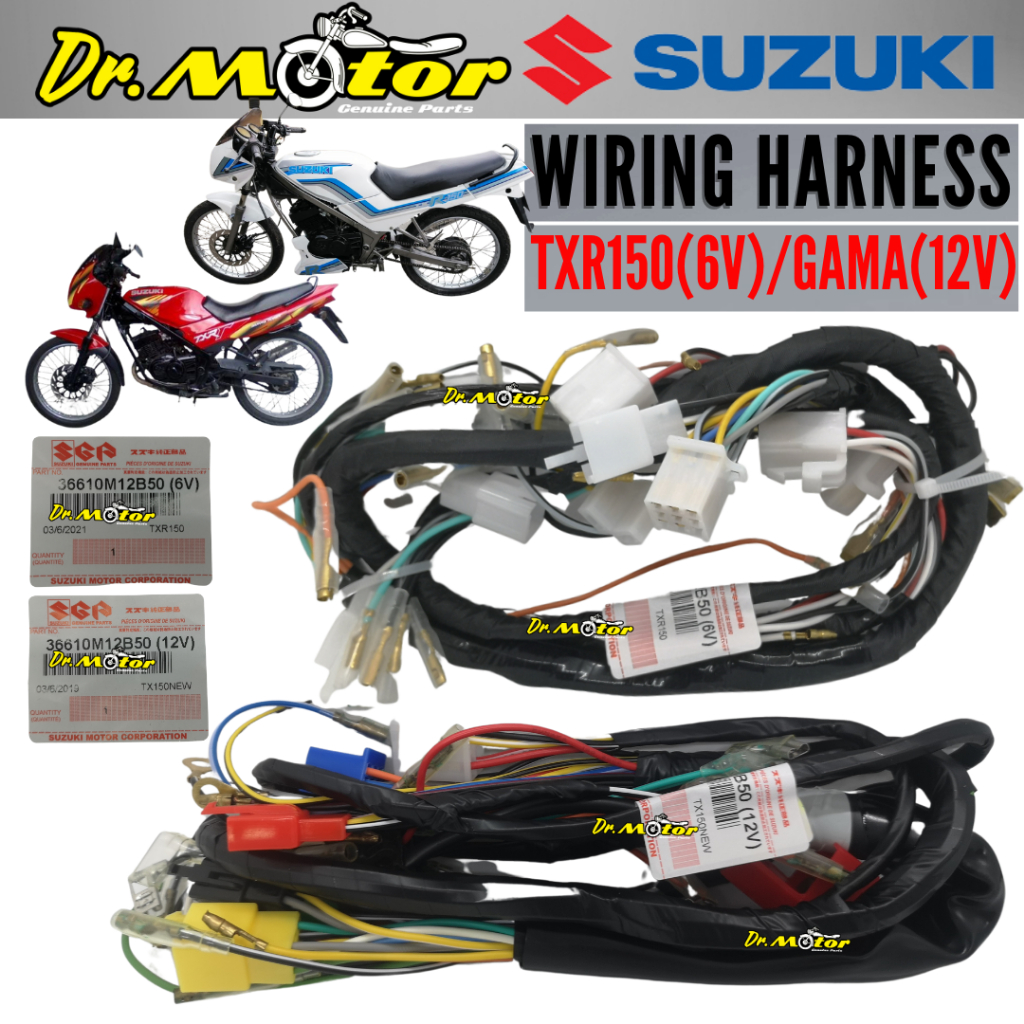 Suzuki Txr Panther Gama Panter Txr V V Wiring Harness Body