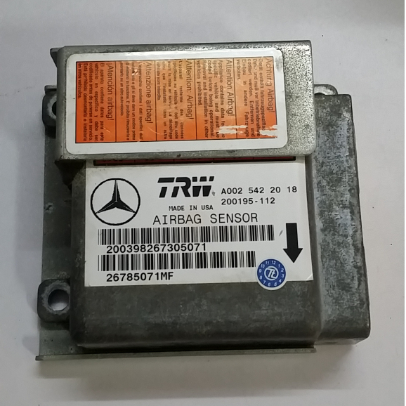 Mercedes W163 ML430 ML320 ML55 AMG Airbag SRS Control Module 0025422018