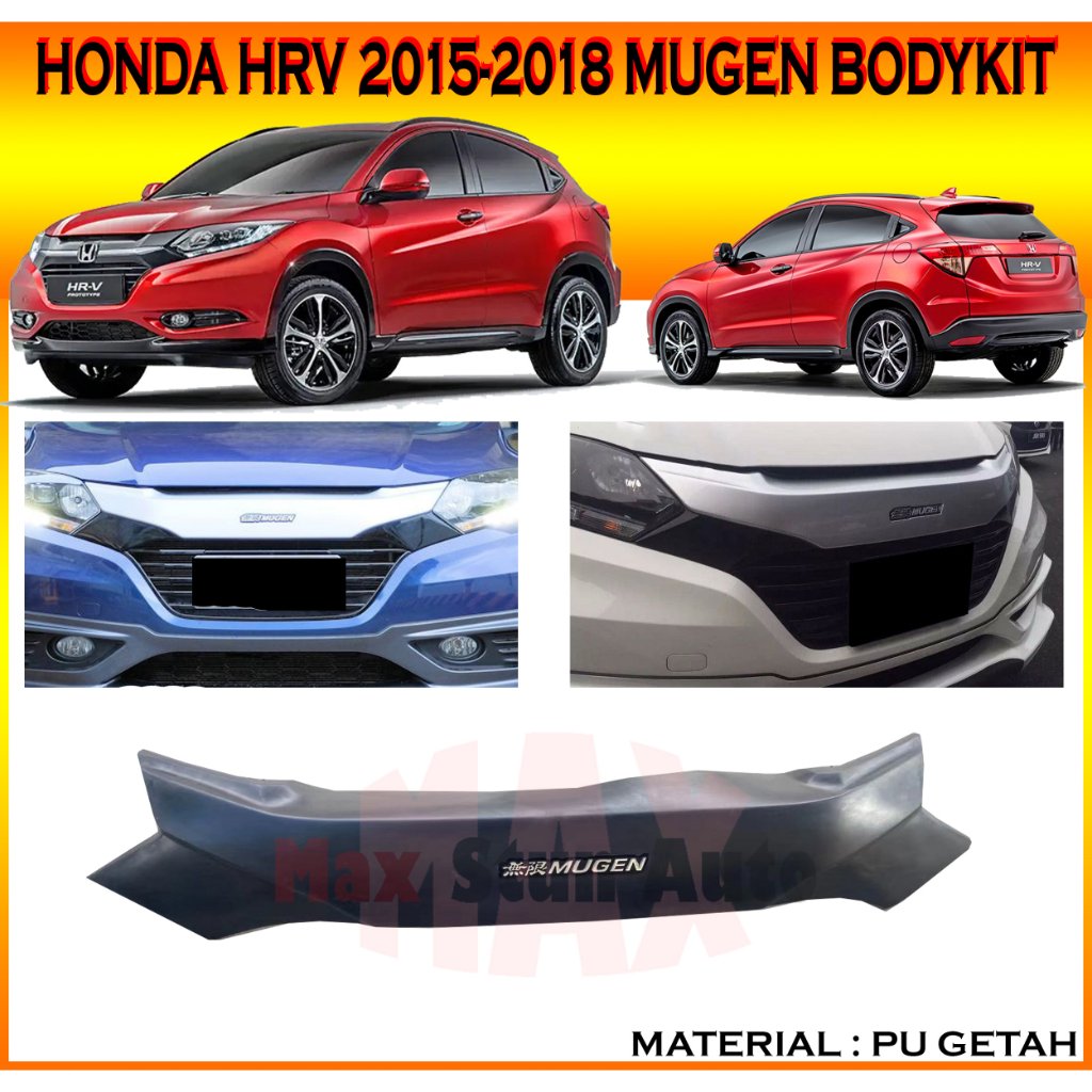 HONDA HRV HR V 2015 2018 MUGEN STYLE FRONT GRILL GRILLE SARUNG DEPAN