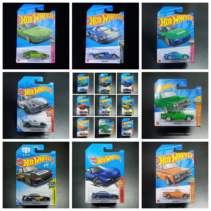 Hot Wheels Mazda RX7 Repu Miata 787B Savanna Shopee Malaysia