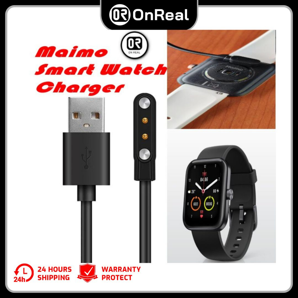 Onreal Maimo Smart Watch Wt Charger Smartwatch Chager Jam Tangan