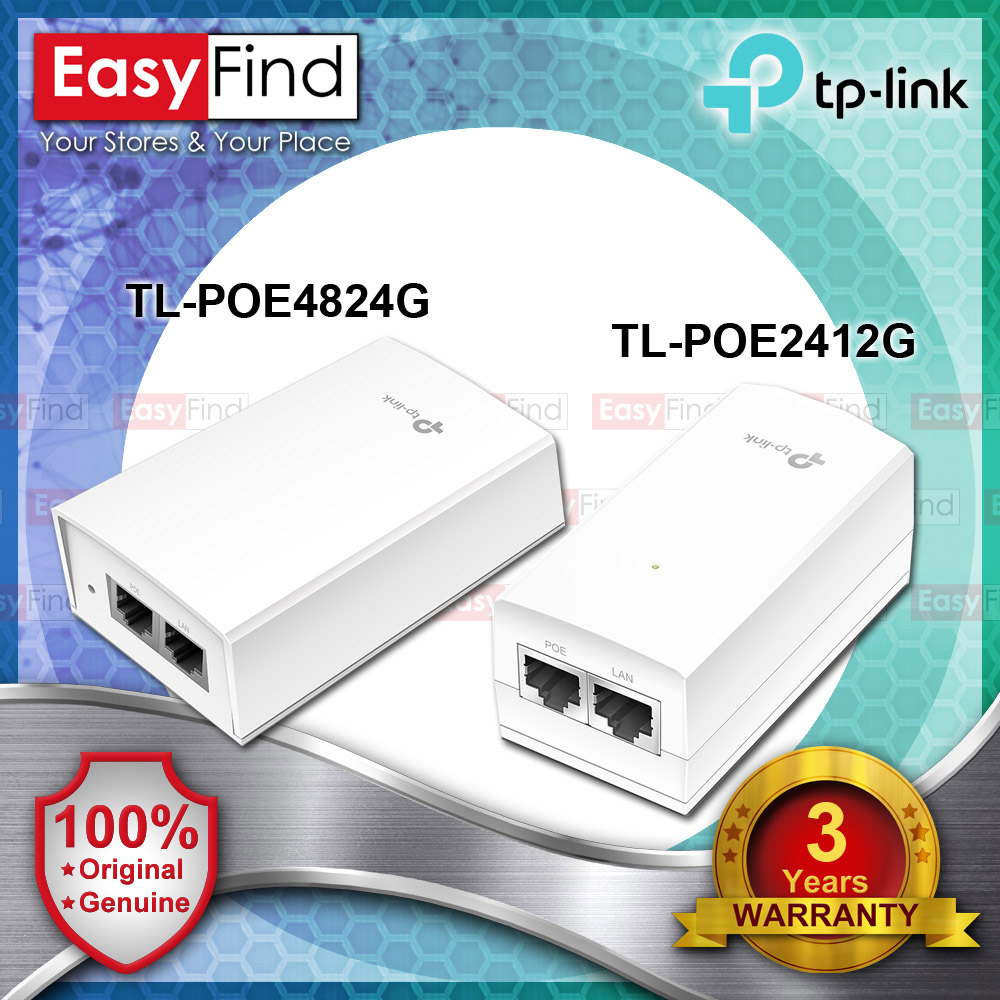 TP Link TL POE2412G 24VDC 12W TL POE4824G 48VDC 24W Passive POE