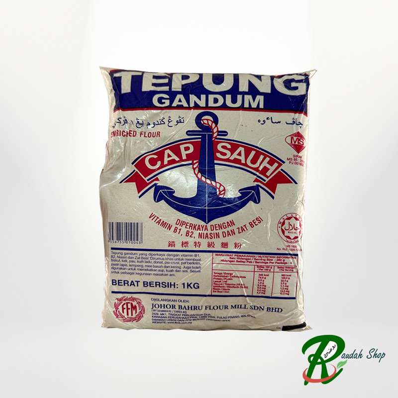 Tepung Gandum Cap Sauh 1kg Shopee Malaysia