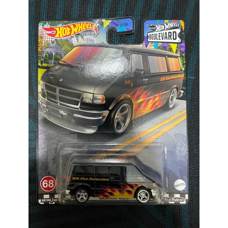 Hot Wheels Boulevard Dodge Van Shopee Malaysia