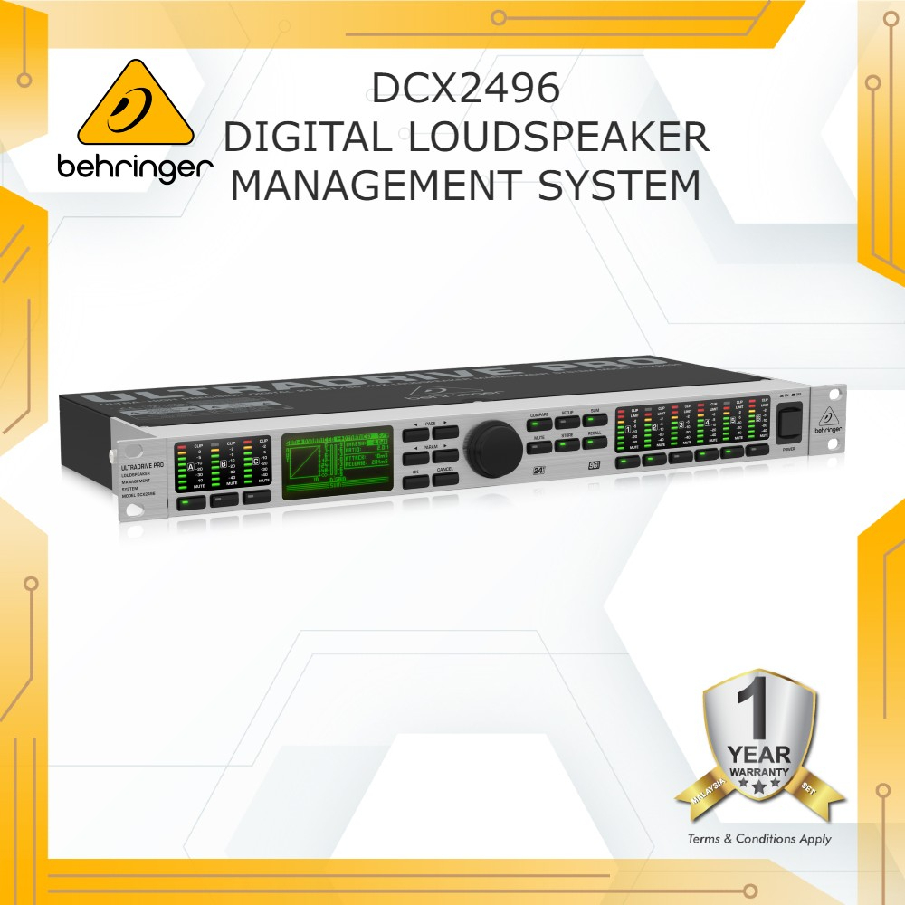 Behringer Ultra Drive Pro DCX2496 Loudspeaker Management System