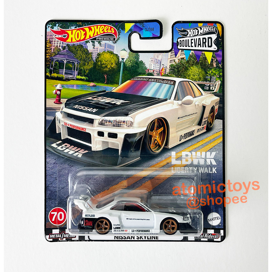 Hot Wheels LBWK Boulevard Nissan Skyline LB R34 Super Silhouette 2023