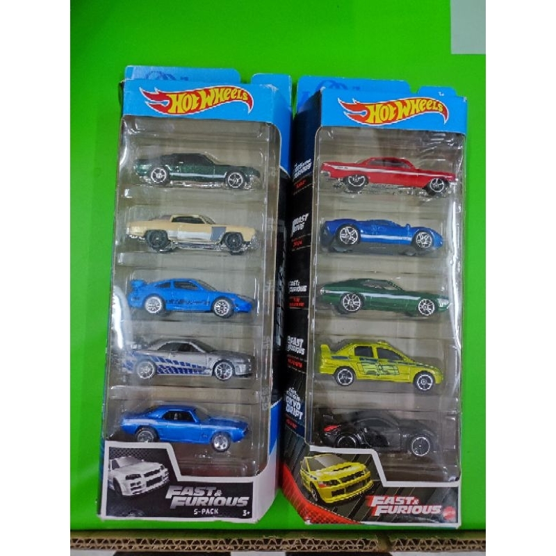 Hotwheels Fast And Furious Pack In Set Nissan Skyline Gt R R