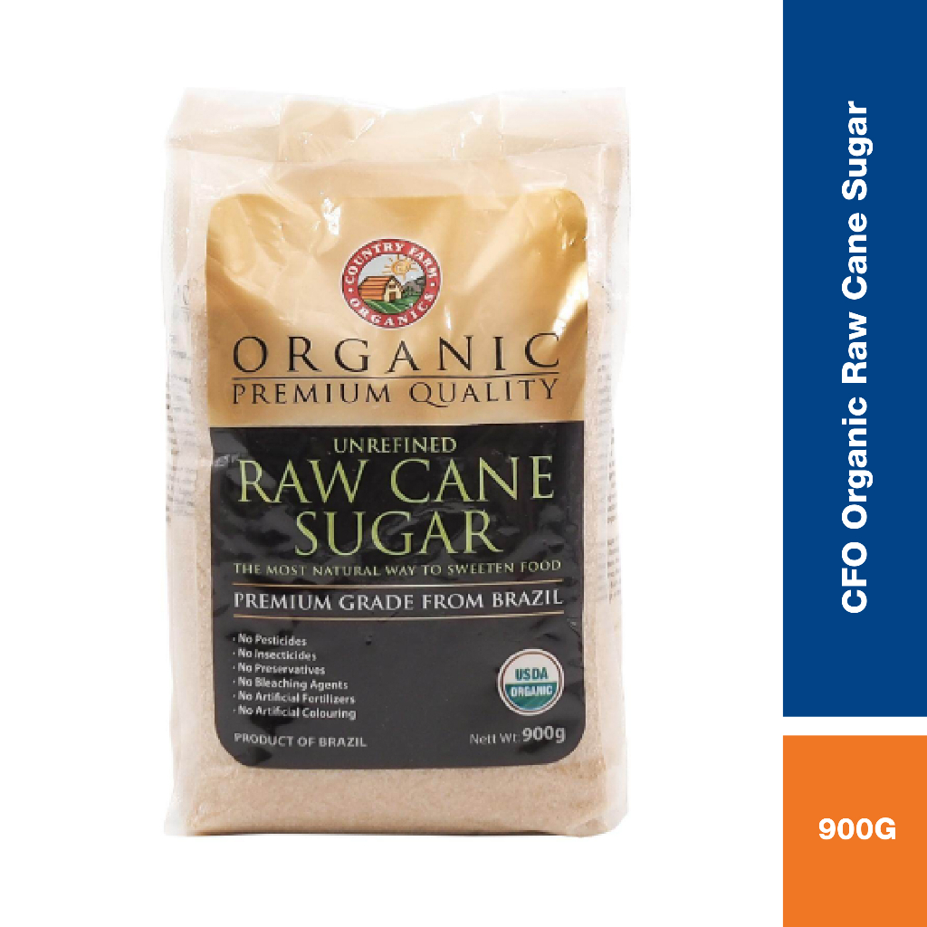 Cfo Country Farm Organic Raw Cane Sugar G Shopee Malaysia