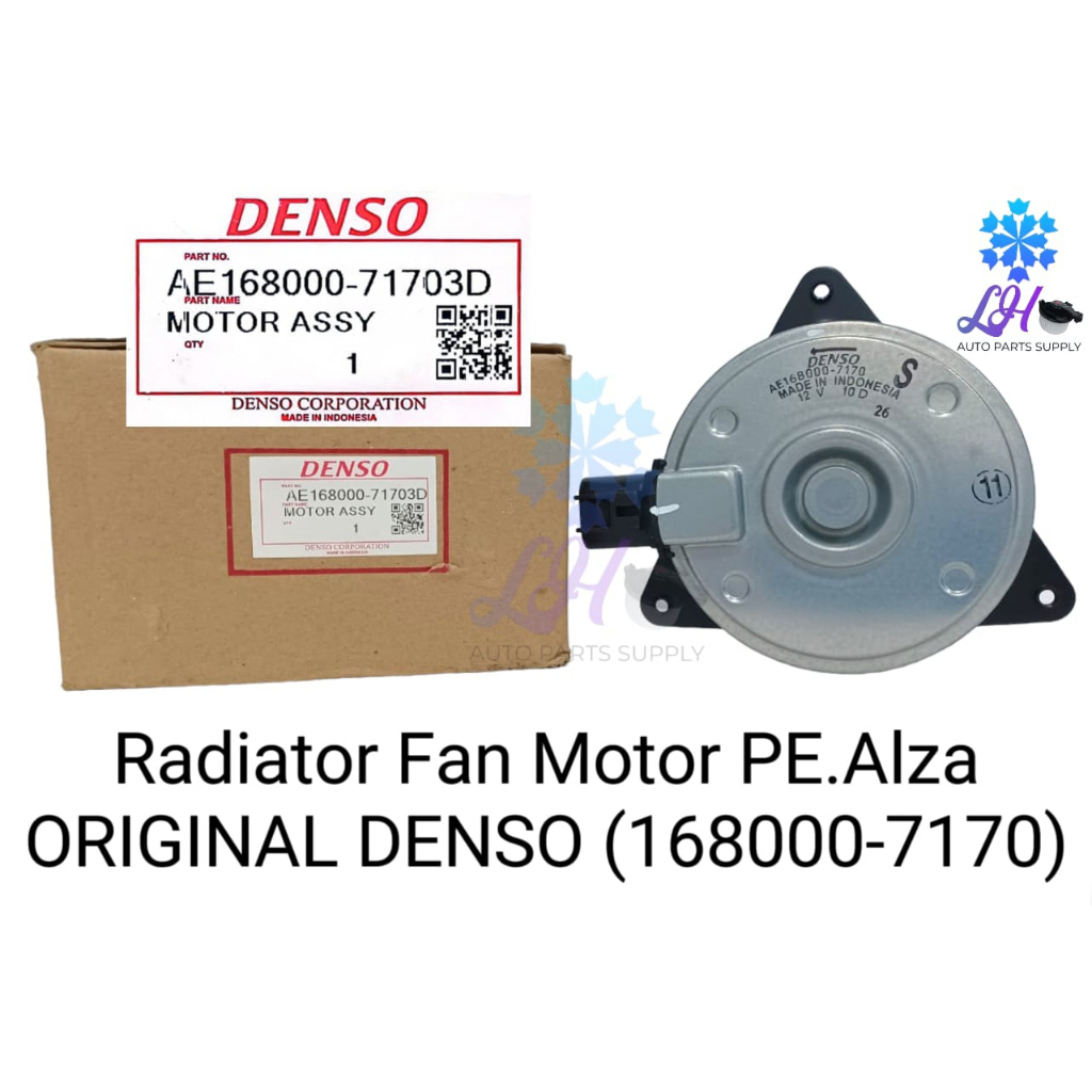 Original Denso Radiator Fan Motor Perodua Axia