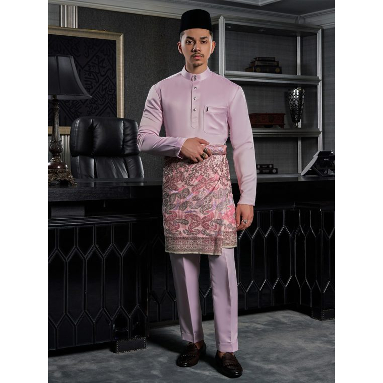 Baju Raya Jakel Limited Premium Italian Paloma Cekak Musang Slim Fit