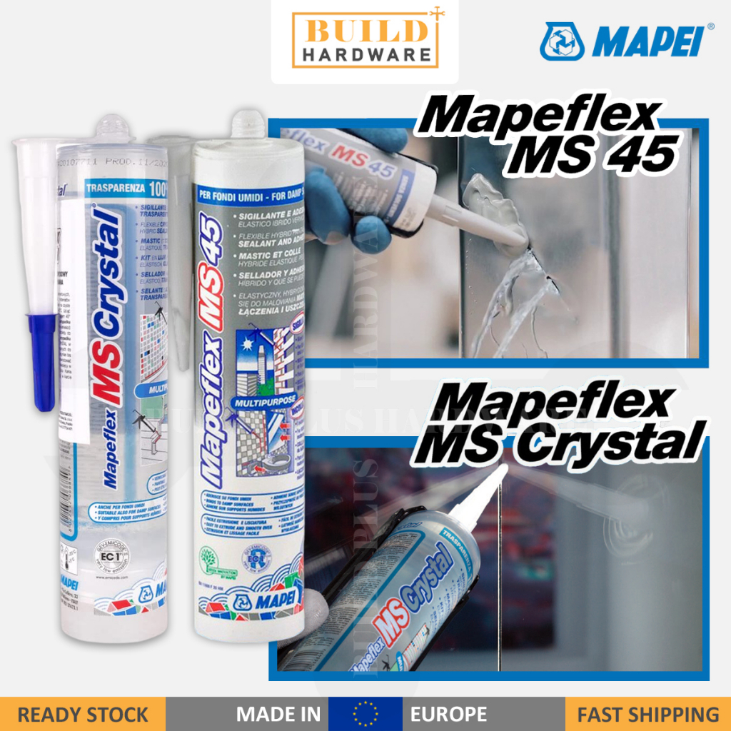 Mapei Mapeflex Ms Ms Crystal Ml Grey Clear White Multi Purpose