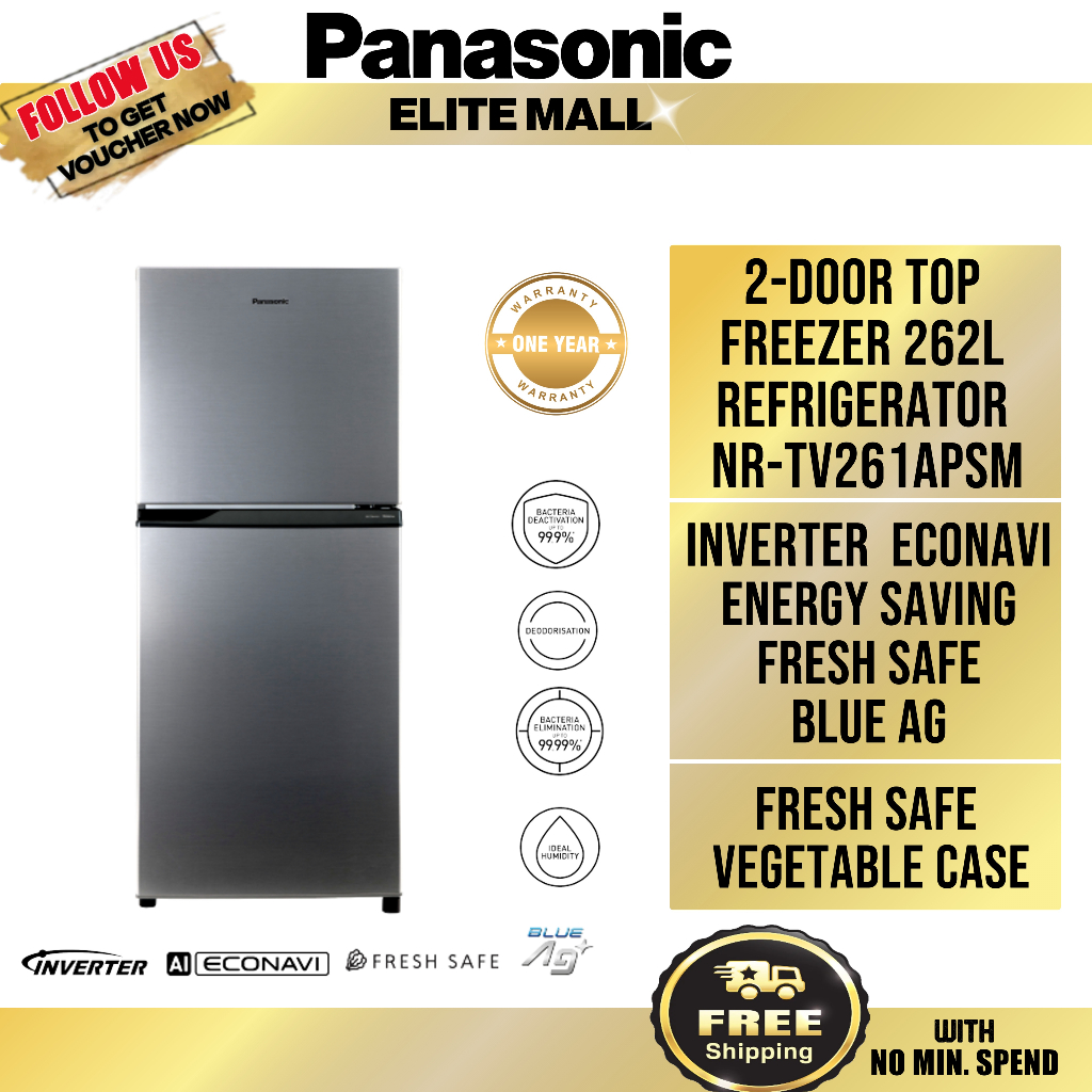 Panasonic Nr Tv L Inverter Energy Saving Door Top Freezer