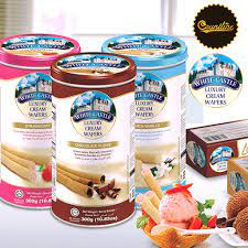 White Castle Luxury Cream Wafer G Tin Chocolate Cookies Cream