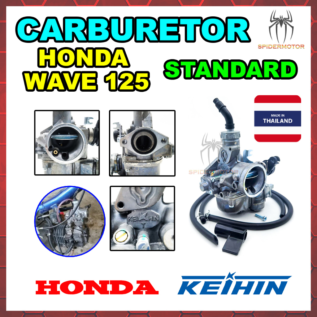 Keihin Carburetor Honda Wave Wave W Standard Size Dan