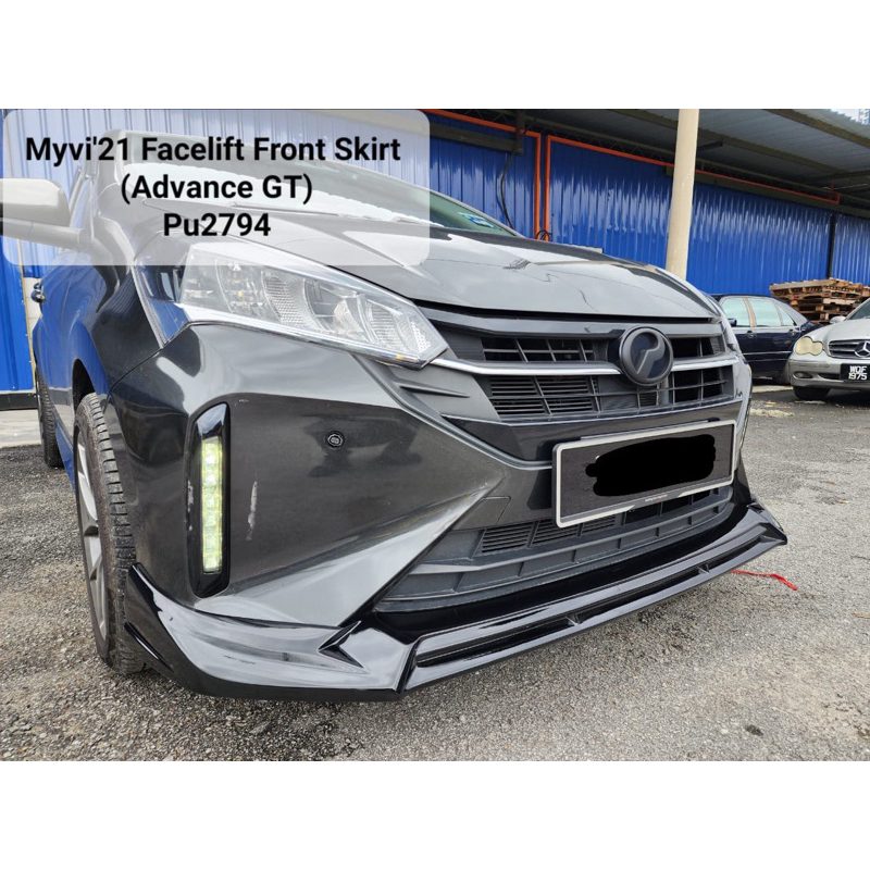 Perodua Myvi 2021 2022 2023 Takero Advance Gt Front Rear Lip Skirt