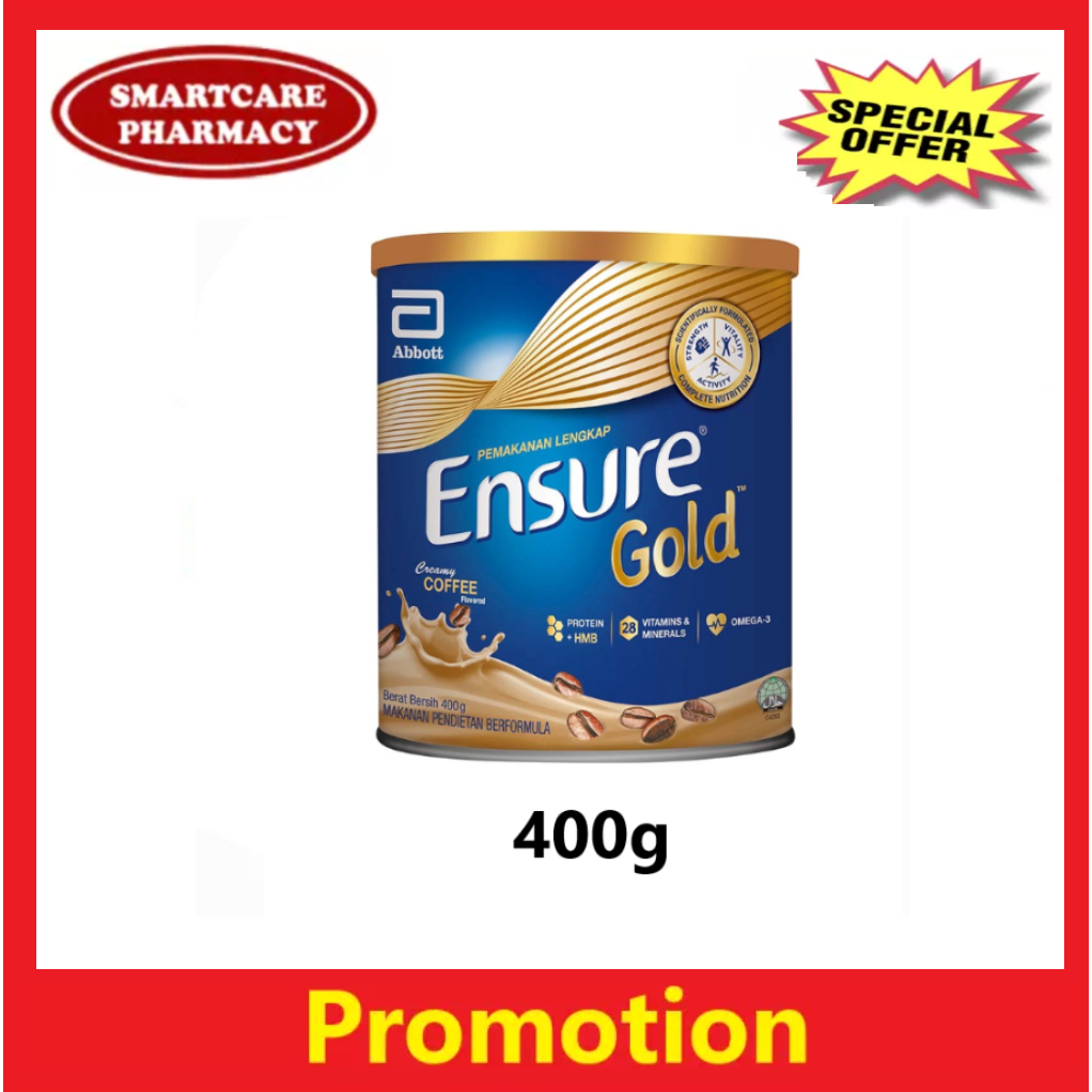 Abbott Ensure Gold Coffee 400g Shopee Malaysia