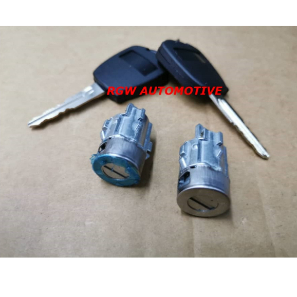 PROTON WAJA DOOR KEY LOCK SET PINTU DOOR KEY LOCK WITH 2 KEY TAIWAN