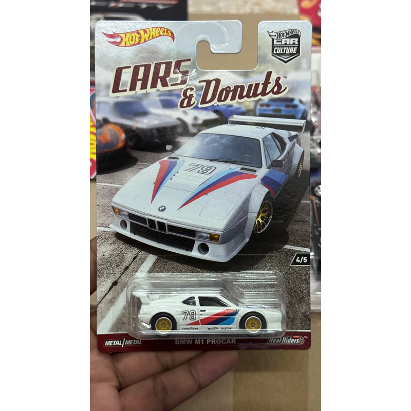 Hot Wheels Cars Donuts Bmw M1 Procar Shopee Malaysia