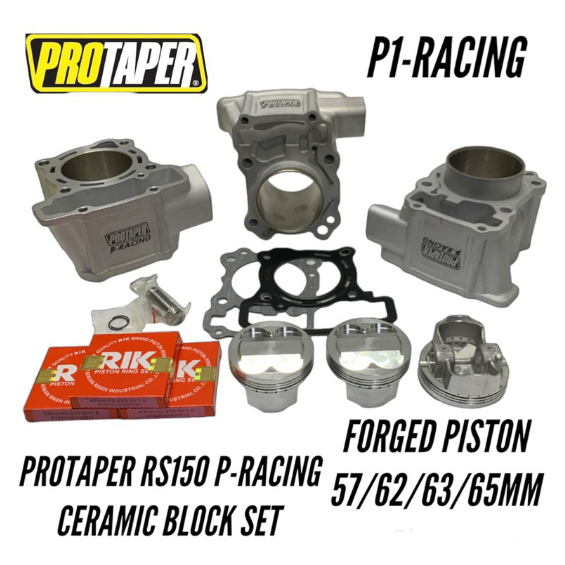 P1 RACING PROTAPER RACING CERAMIC BLOCK WITH FORGED PISTON RSX150