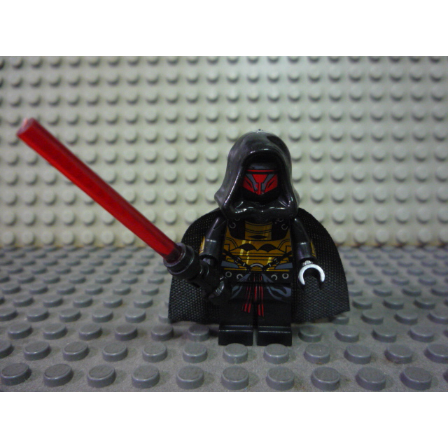 Custom Lego Star Wars Darth Revan W Lightsaber Mini Figure Shopee