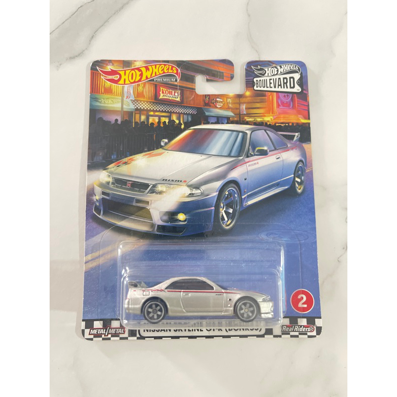 Hot Wheels Nissan Skyline Gtr Bcnr R Boulevard Edition Car